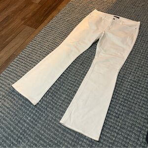 WHBM White Boot Jeans